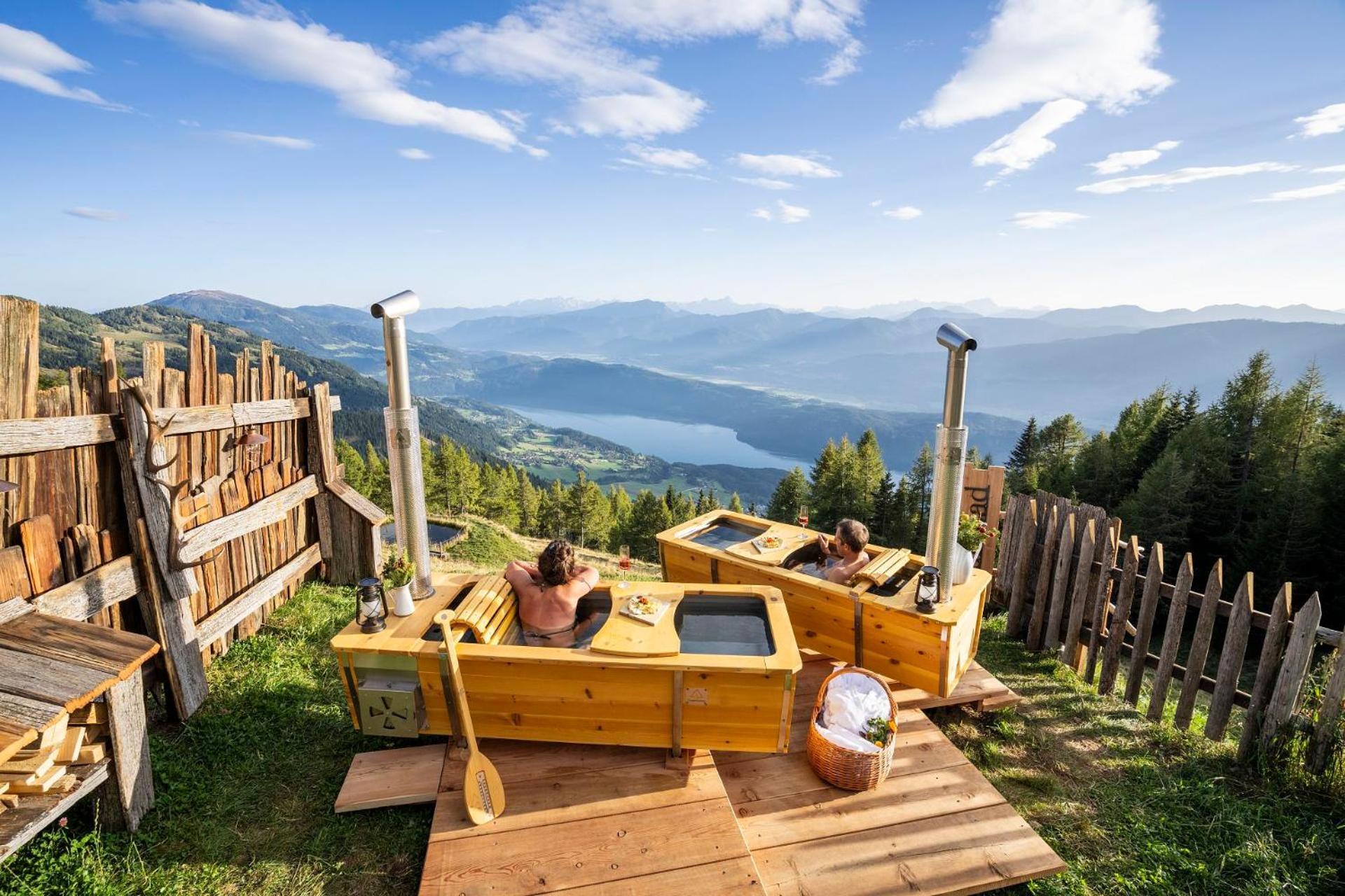 Hotel Alexanderhütte Millstatt am See Exterior foto